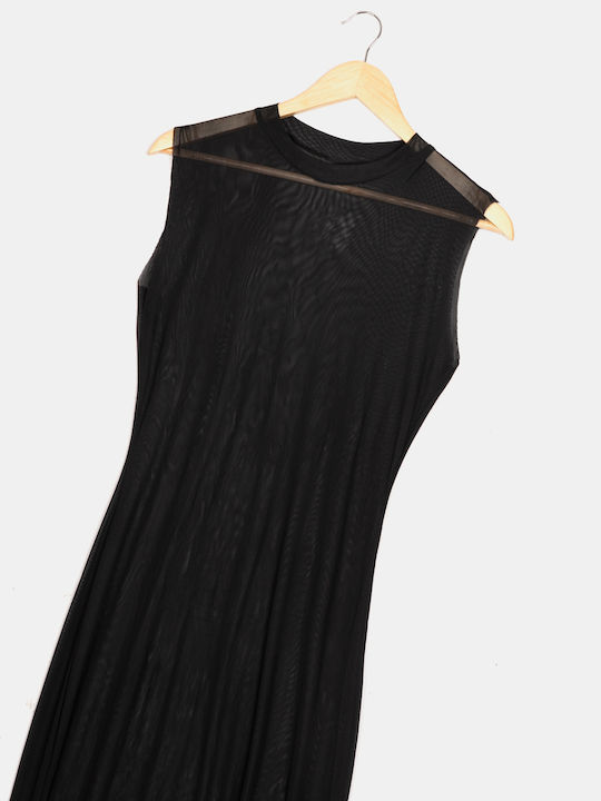 Rock Club Feminin Lung Rochie de Plajă Black