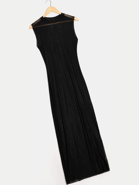 Rock Club Feminin Lung Rochie de Plajă Black
