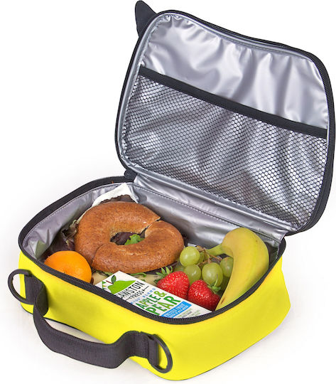 Trunki Geantă Izotermică Școlară Pentru Prânz 3.5 Litri Galbenă 19.5x7.5x27cm