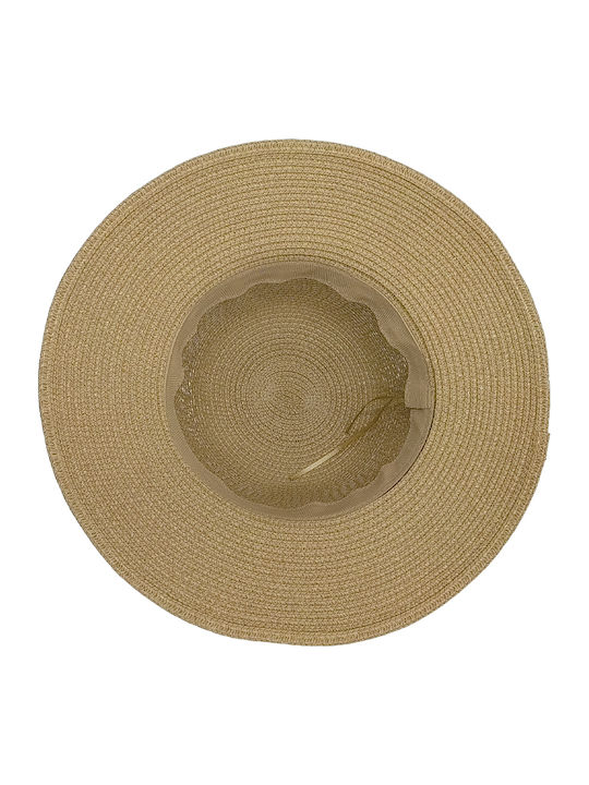 Brims and Trims Wicker Women's Hat Brown