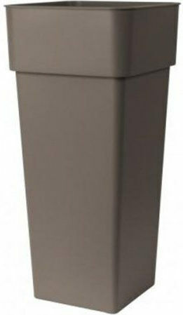 Viomes Linea Ghiveci Plastic Taupe 27x27x50cm.