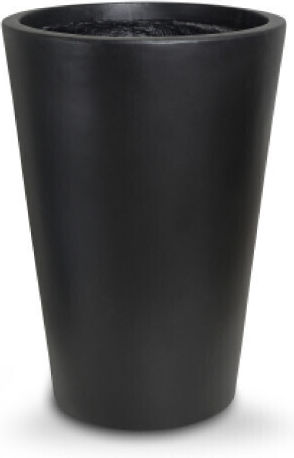 Harmony Pot Ceramic Black 60x60x83cm.