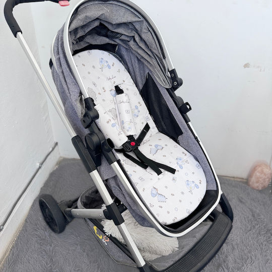 Kinderwagenabdeckung Blau