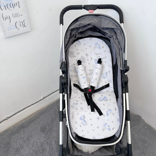 Kinderwagenabdeckung Blau