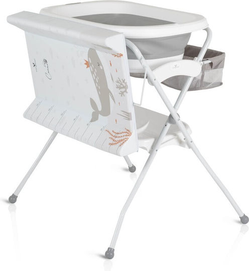 Cangaroo Baby Bath and Changing Table Gray