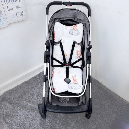 Kinderwagenabdeckung Braun