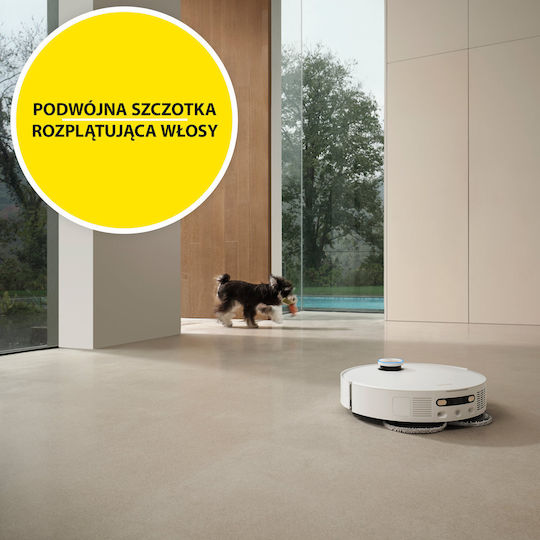 Dreame L50 Pro Ultra Robot Vacuum Cleaner with Laser Mapping & 19500Pa Suction Power White