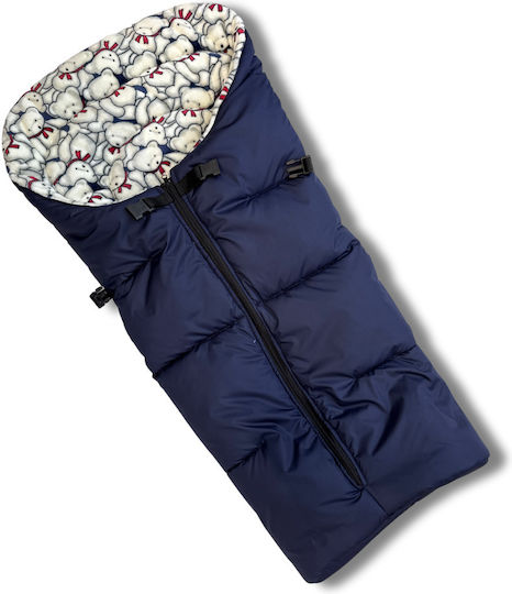 Kinderwagen-Fußsack Blau