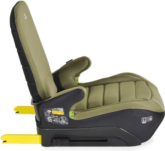 Cangaroo Galaxy Καθισματάκι Αυτοκινήτου High-back Booster i-Size με Isofix Juniper Green 22-36 kg