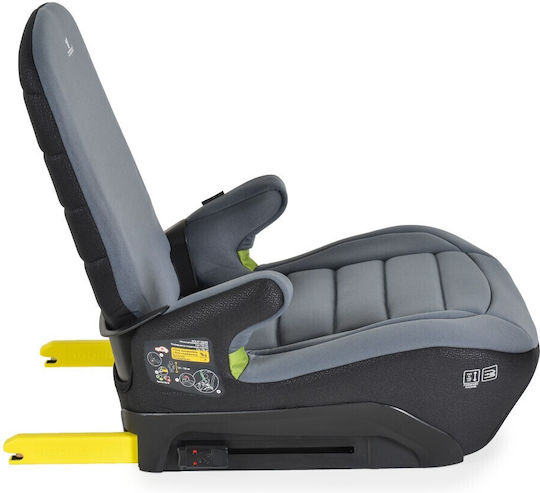 Cangaroo Galaxy Καθισματάκι Αυτοκινήτου High-back Booster i-Size με Isofix Space Gray 22-36 kg
