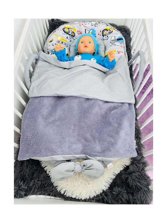 Baby Nestkissen Gray