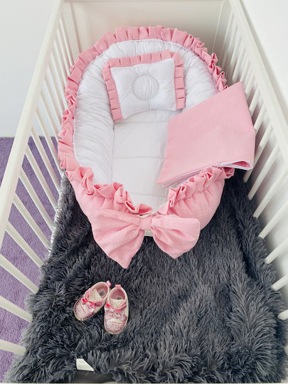 Baby Nestkissen Pink