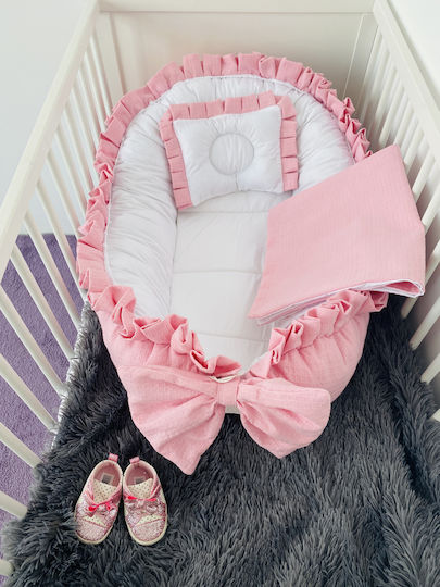 Baby Nestkissen Pink