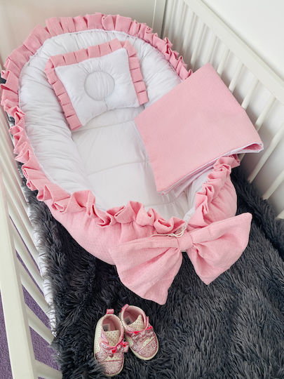 Baby Nestkissen Pink