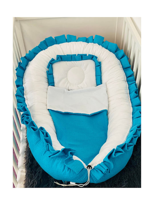 Baby Nestkissen Blue