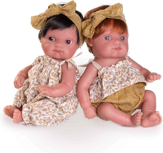 Antonio Juan Baby-Puppe Mufly Cat Länge 21 cm Verschiedene Designs 1 Stk