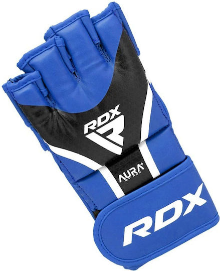 Grappling Gloves Aura Plus T-17 Blue Black Xl