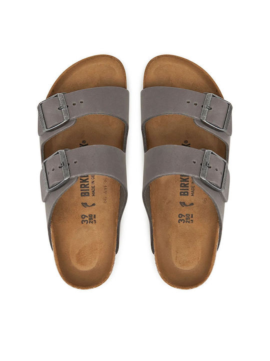 Leoi Men's Sandals Gray Narrow Fit