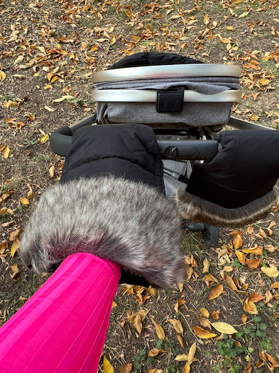 Handschellen Kinderwagen Schwarz
