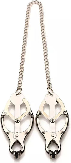 XR Nipple Clamps in Silver Color
