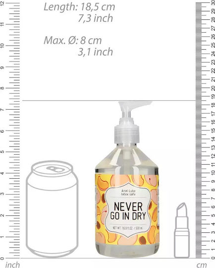Shots Πρωκτικό Λιπαντικό Νερού 500ml