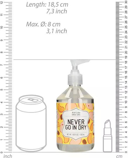 Shots Πρωκτικό Λιπαντικό Νερού 500ml