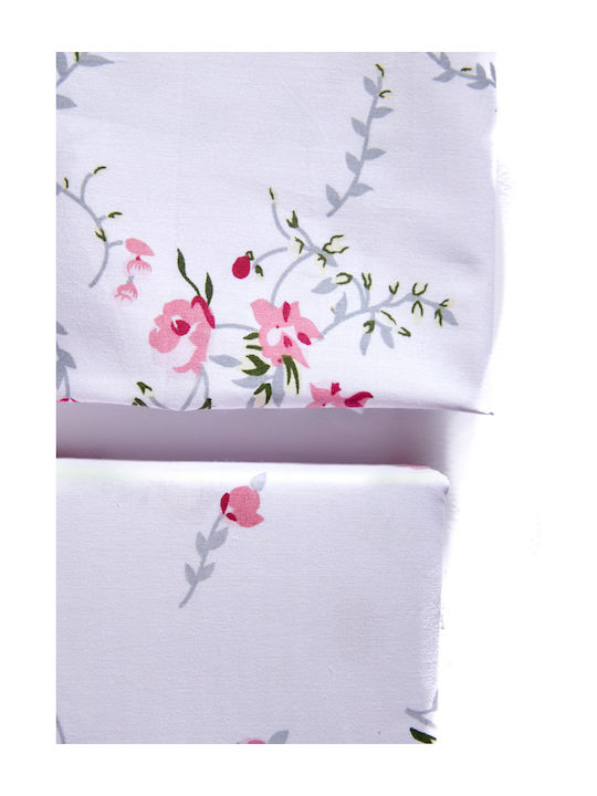 Comfort Σετ Σεντόνια King Size 270x245εκ. Λευκό (4τμχ)
