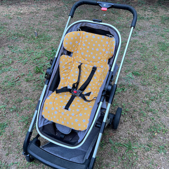 Kinderwagenmatratze Gelb