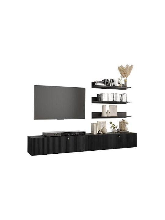 Elblaru 114 Living Room TV Unit Black