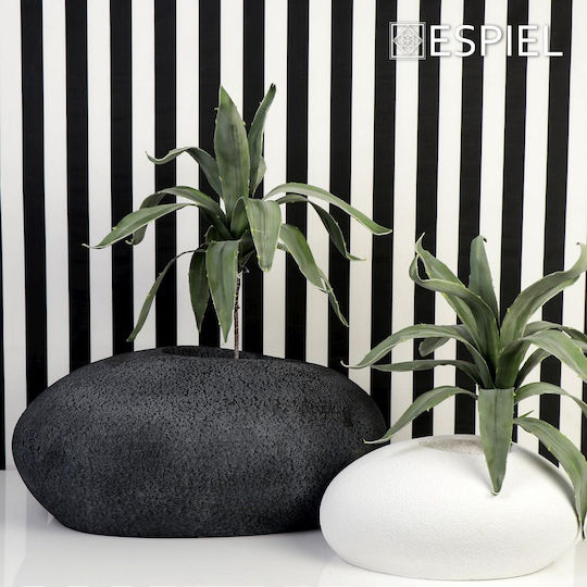 Espiel Plant Pot Polyresin Gray
