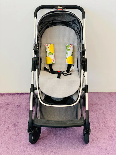 Kinderwagenmatratze Gelb