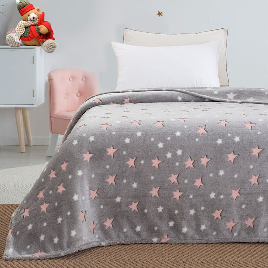 Beauty Home Fluorescent Gray Kids Blanket 1991KB