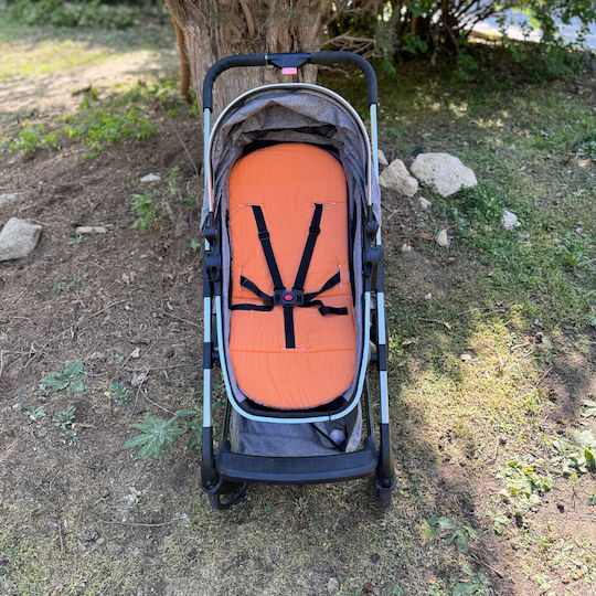 Kinderwagenmatratze Orange