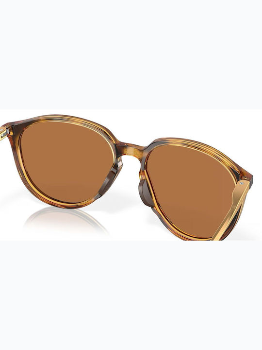 Oakley Sielo Male Sunglasses With Brown Tartaruga Horn-Rimmed Frame And Brown Polarized Lens OO9288-03