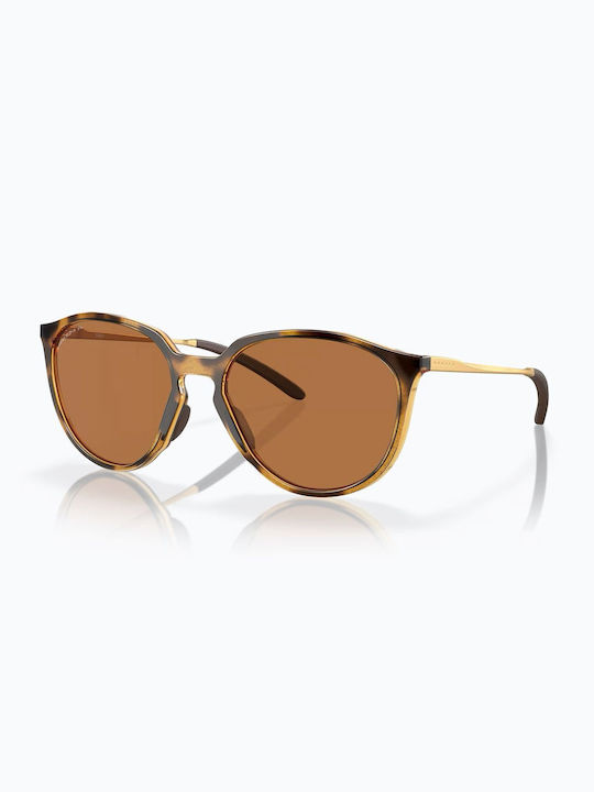 Oakley Sielo Male Sunglasses With Brown Tartaruga Horn-Rimmed Frame And Brown Polarized Lens OO9288-03