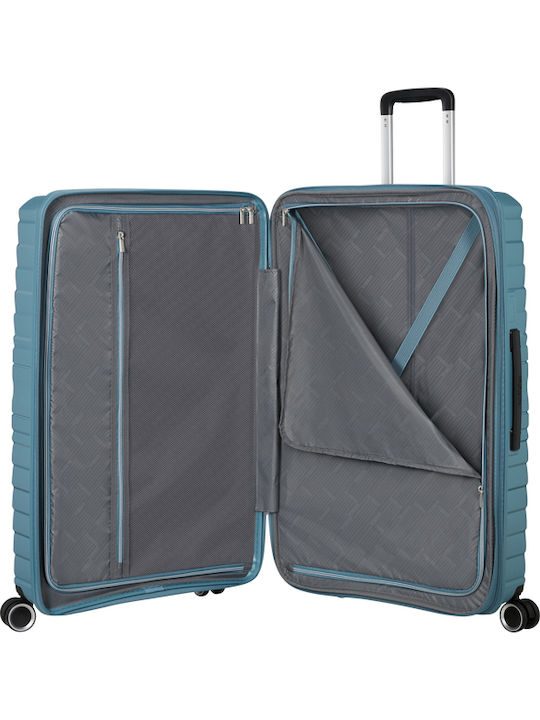 Flytwist 78cm Large Suitcase Storm Blue Flytwist 78cm Large Suitcase Storm Blue