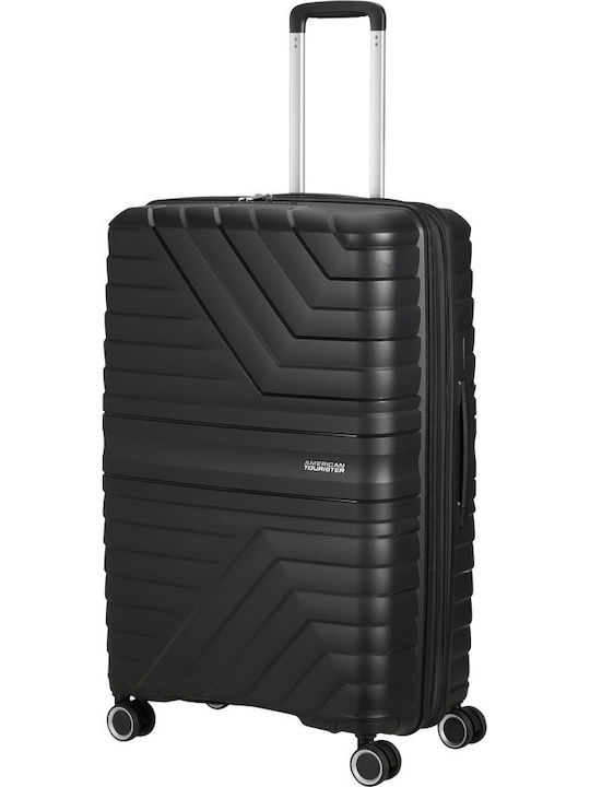 Flytwist 78cm Large Suitcase Shadow Black