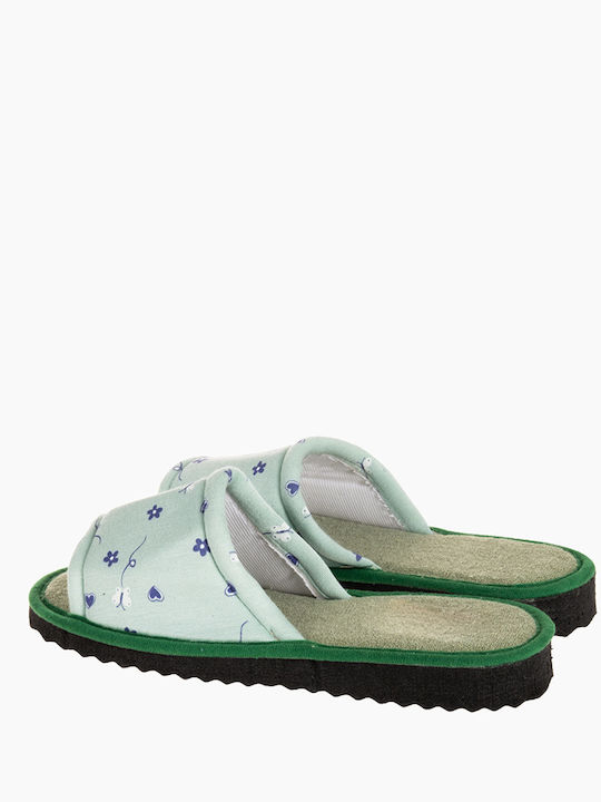 Terry Winter Women's Slippers Green