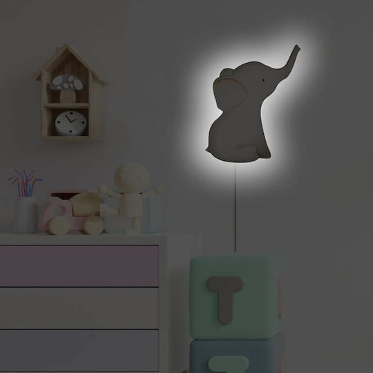 Yapadapadou Lumină de perete pentru copii Lemn