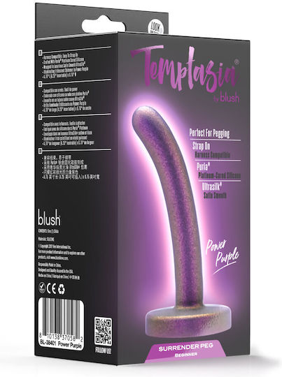 Blush Dildo Μωβ 10.8cm