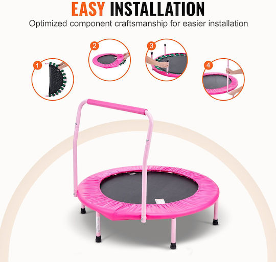 Vevor Kids Trampoline 92cm with Handle