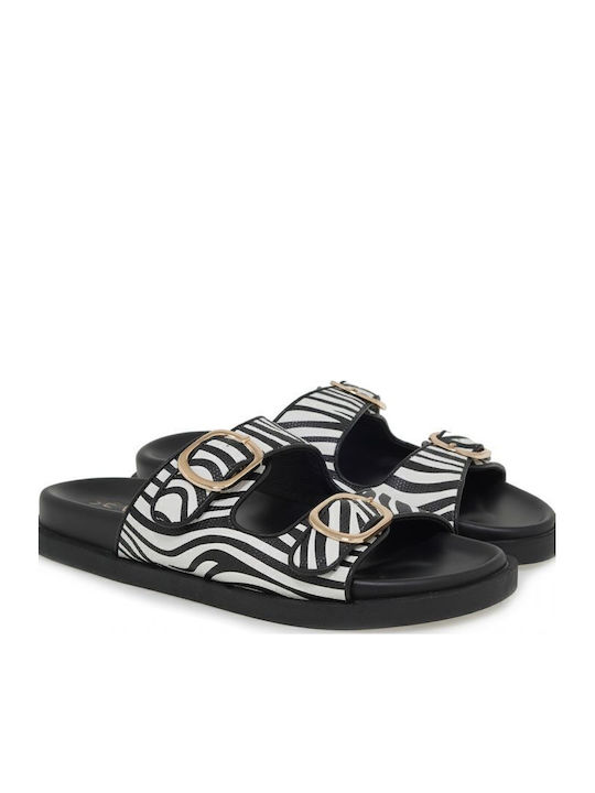 Women's Flat Sandals Zebra