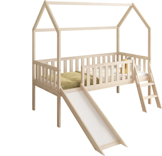 PHYLLIS Montessori Υπερυψωμένο Μονό για Στρώμα 90x190cm