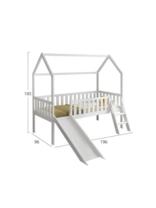 Montessori Υπερυψωμένο Μονό για Στρώμα 90x190cm Montessori Υπερυψωμένο Μονό για Στρώμα 90x190cm