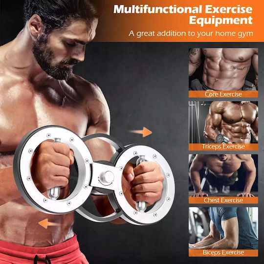 Burn Machine 5,4 Kg Προπόνηση Χεριών Ρυθμιζόμενη Αντίσταση 37 X 16,5 X 5 Cm Sp38412 Costway