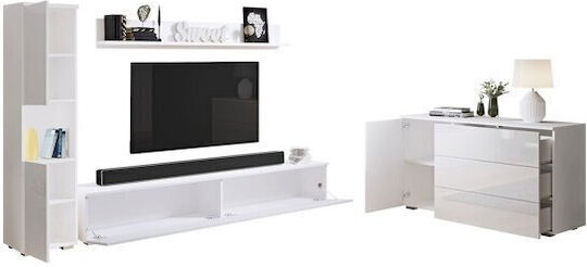 Epipla1.gr Sarasota 132 Set Living 4 Bucăți