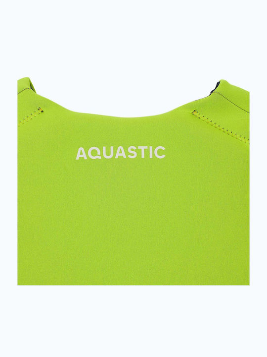 Aquastic Jugend 50N Neopren Kinder-Schwimmweste Grün Größe 176 cm