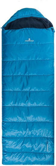 Ferrino Sleeping Bag Single 2 Seasons Plus Sq Blue
