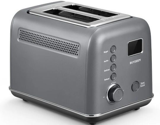 Buydeem DT730E Тостер Двуместна 900W Сив