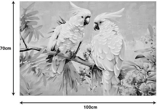 Πίνακας Καμβά Parote Inart 100x3x70εκ